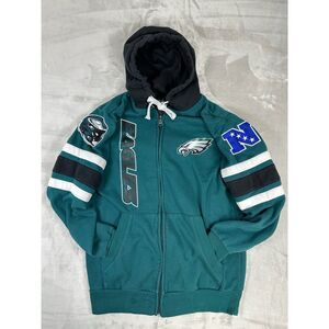 NFL Philadelphia Eagles Full Zip Hoodie Size M